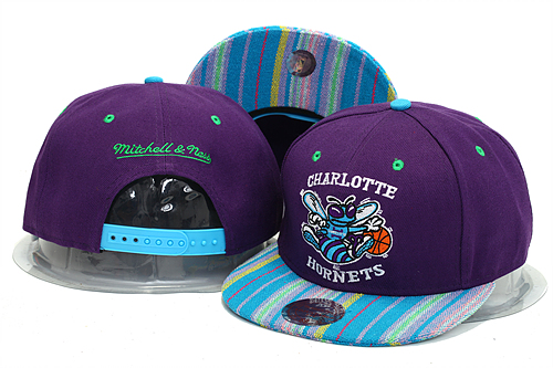 NBA New Orleans Hornets MN Snapback Hat #37
